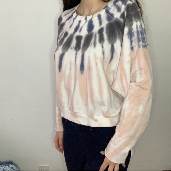 Young Fabulous and Broke | Tie Dye Comfy Lounging Sweatshirt Size small - Picture 2 of 8